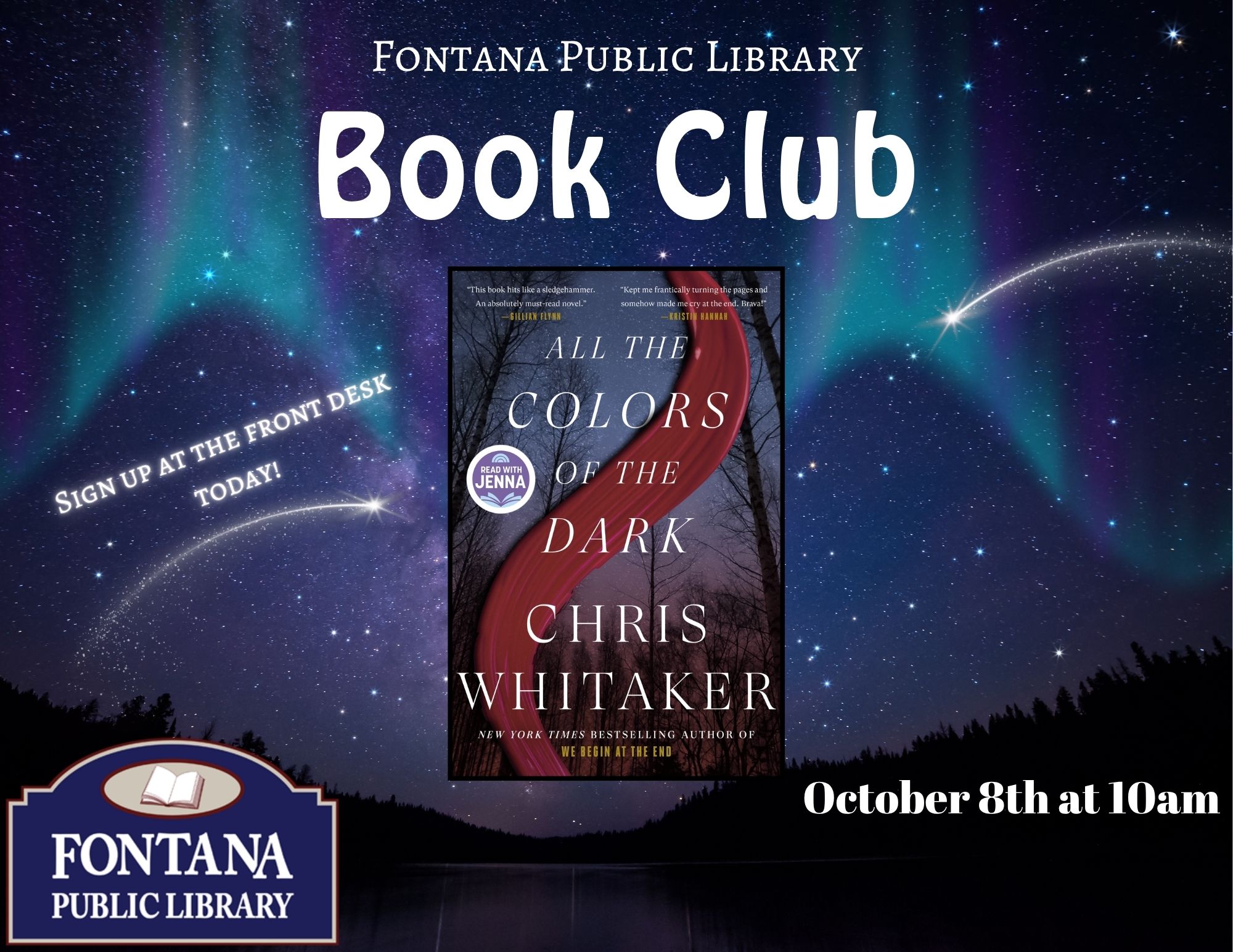 Fontana Book Club October 2025